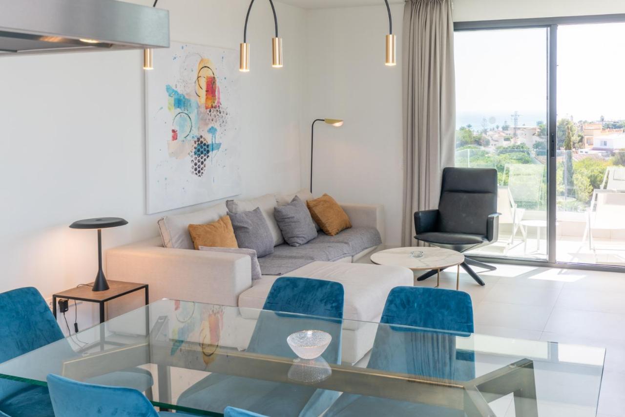 2Br Luxury - Santa Barbara Heights, Good Wifi & Ac Appartement La Cala De Mijas Buitenkant foto